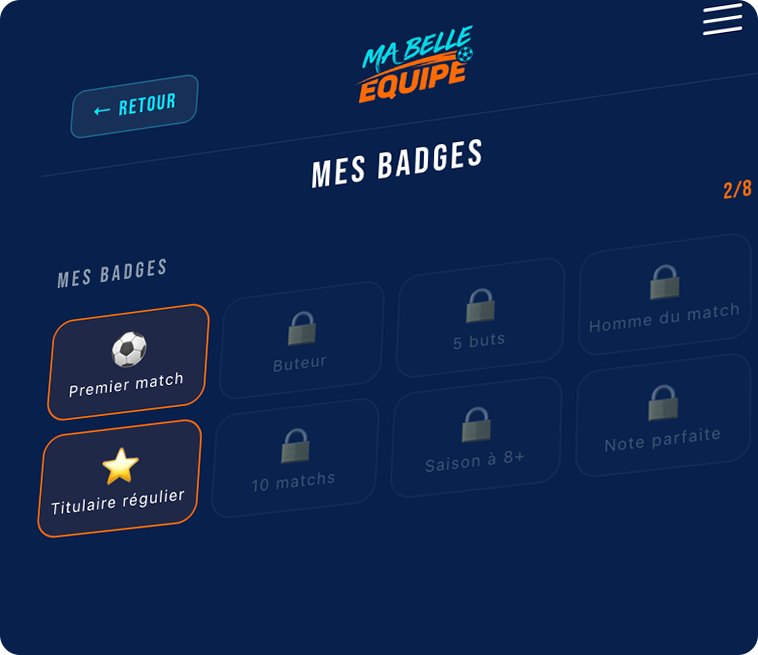 Badges — Ma Belle Équipe